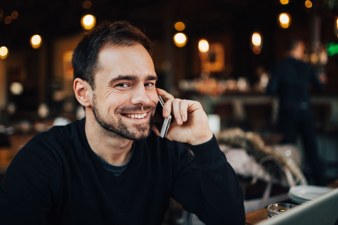 Patient billing specialist answering a billing question by phone